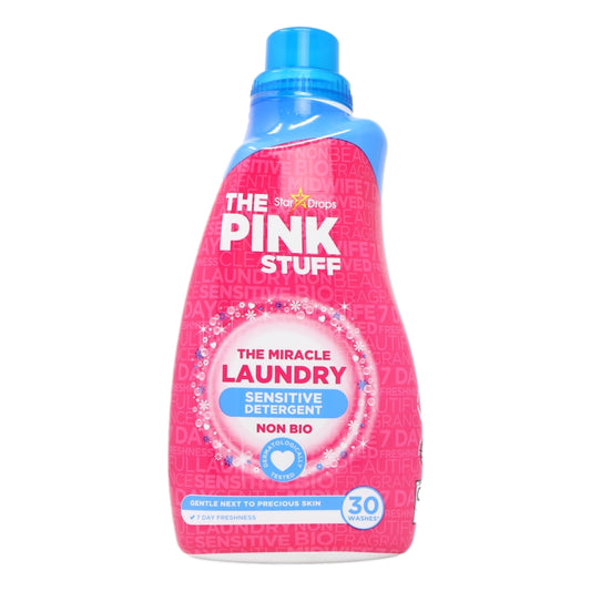 Buy Pink Stuff 960ml Sensitive Non Bio Laundry Liquid online at Intamarque Wholesale – Trusted FMCG distributor
