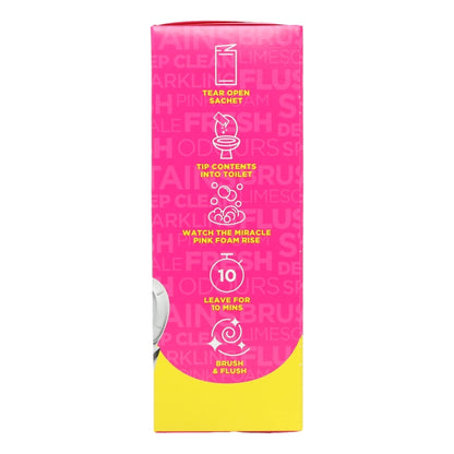 Pink Stuff 3x100g Miracle Foaming Toilet Cleaner