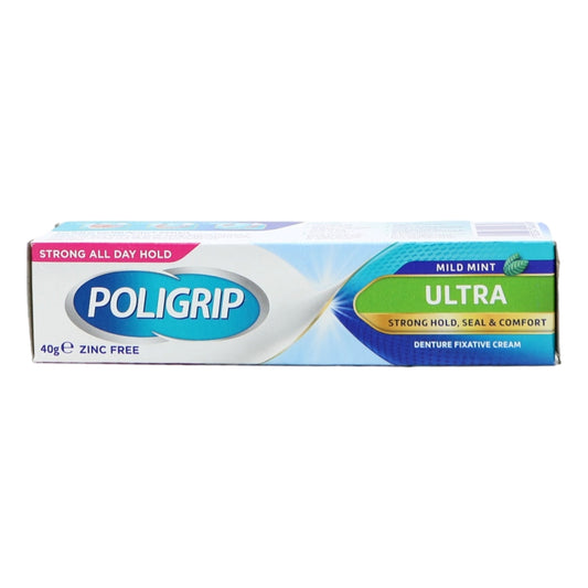 Buy Poligrip 40g Ultra Cream online at Intamarque Wholesale – Trusted FMCG distributor