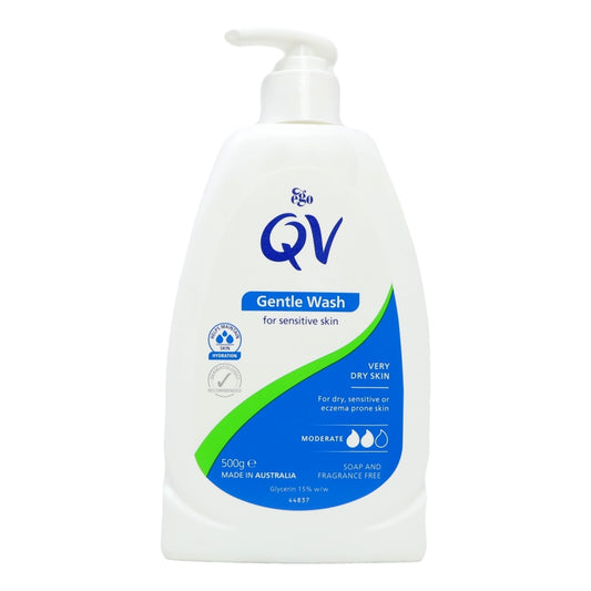 Buy QV Gentle Wash 500g Sensitive Skin online at Intamarque Wholesale – Trusted FMCG distributor