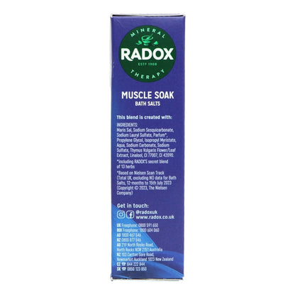 Radox Salts 400g Muscle Soak