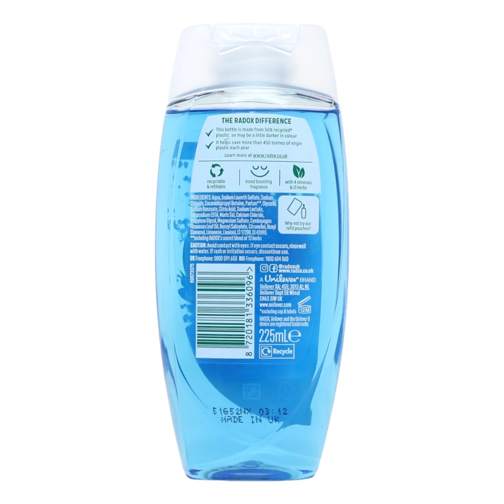 Radox Shower Gel 225ml Feel Active