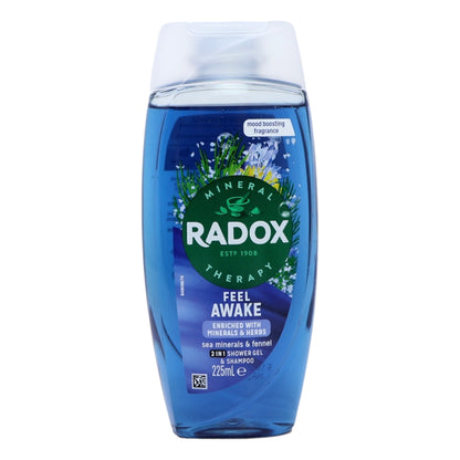 Radox Shower Gel 225ml Feel Awake
