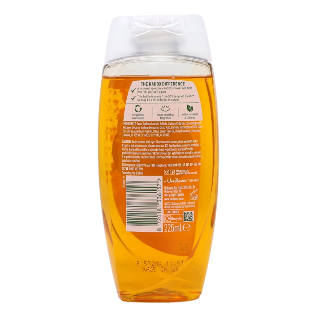 Radox Shower Gel 225ml Feel Revived