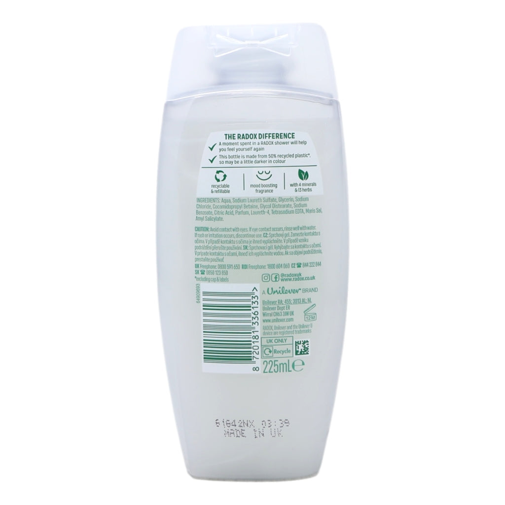 Radox Shower Gel 225ml Moisturise