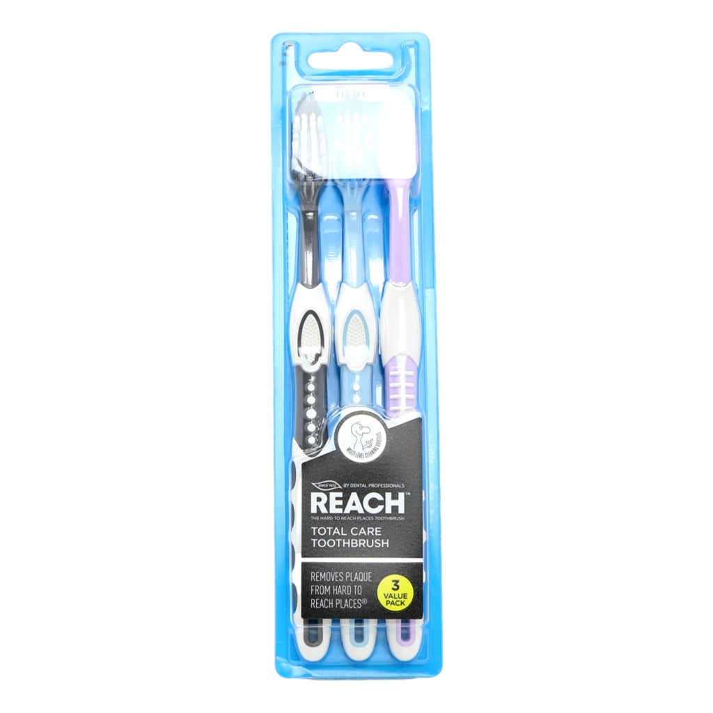 Buy Reach Toothbrush Total Care 3pk Firm online at Intamarque Wholesale – Trusted FMCG distributor