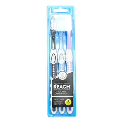 Buy Reach Toothbrush Total Care 3pk Firm online at Intamarque Wholesale – Trusted FMCG distributor