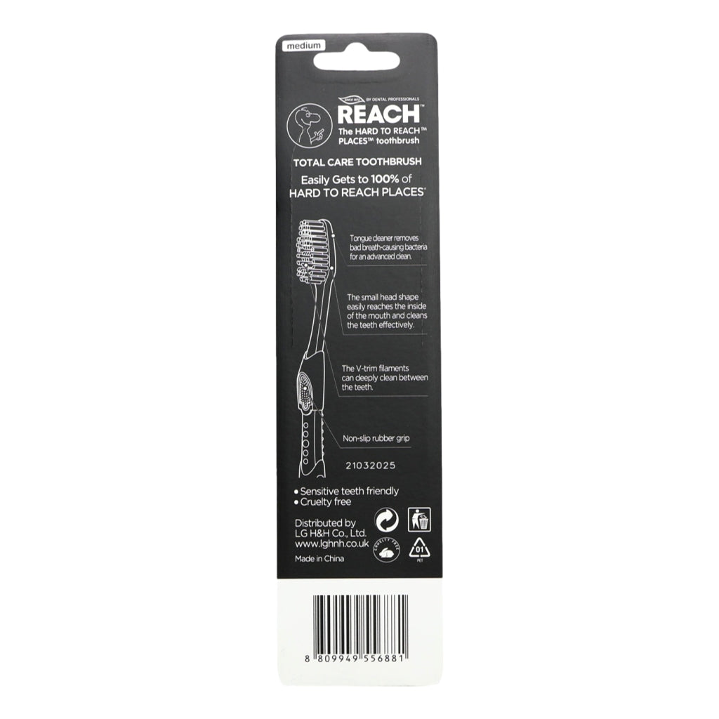Reach Toothbrush Total Care 3pk Medium