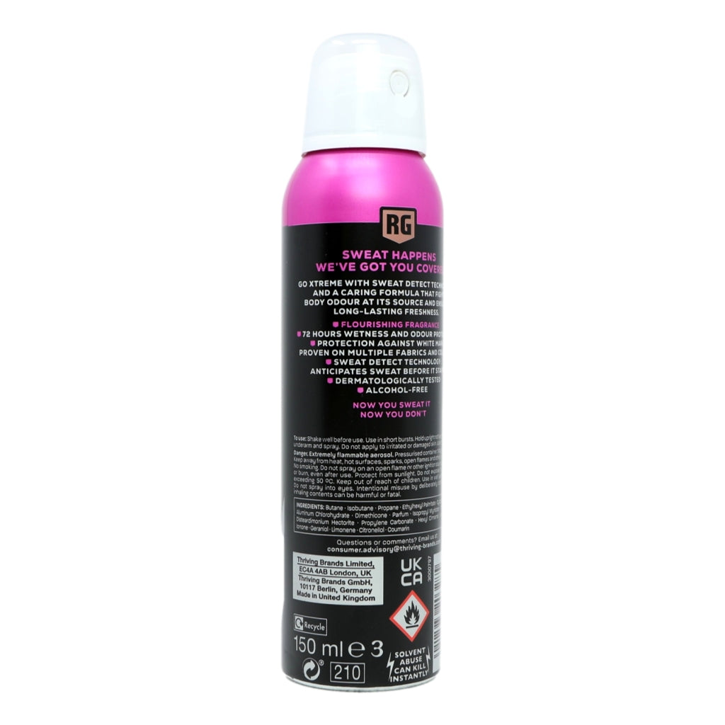 Right Guard APA 150ml Xtreme Women Invisible