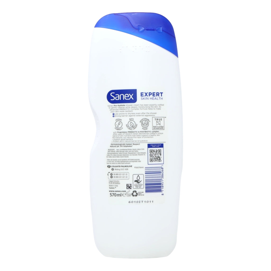 Sanex Shower Gel Dermo 570ml Pro Hydrate MB