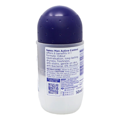 Sanex Deo Roll On 50ml 72hr Men Active