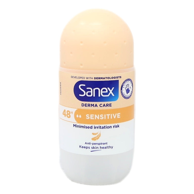 Sanex Deo Roll On 50ml 48hr Sensitive