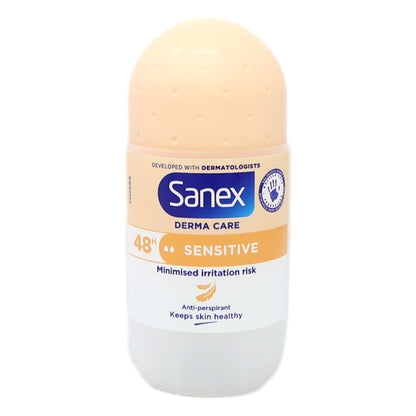 Sanex Deo Roll On 50ml 48hr Sensitive
