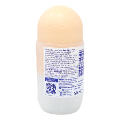 Sanex Deo Roll On 50ml 48hr Sensitive