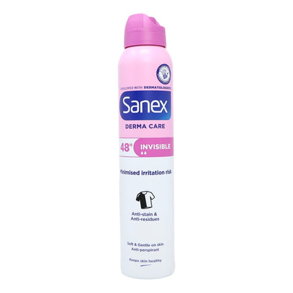 Sanex Deo Spray 200ml 48hr Dermo Invisible