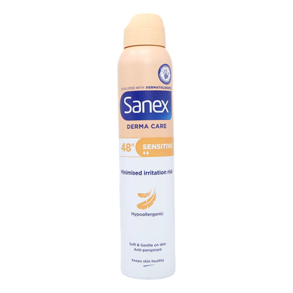 Sanex Deo Spray 200ml 72hr Dermo Sensitive