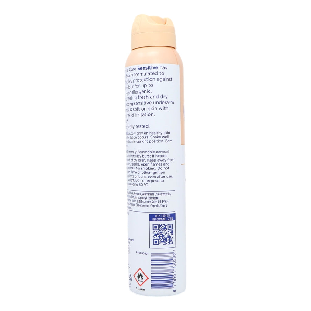 Sanex Deo Spray 200ml 72hr Dermo Sensitive
