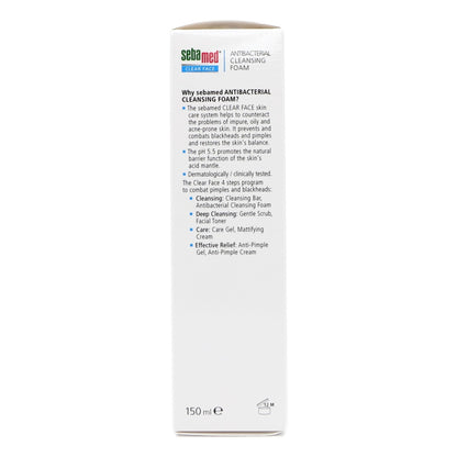 Sebamed Face Foam 150ml Antibacterial Cleansing