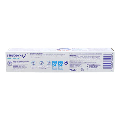 Sensodyne Toothpaste 75ml Deep Clean
