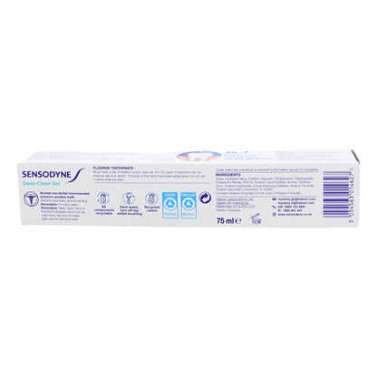 Sensodyne Toothpaste 75ml Deep Clean