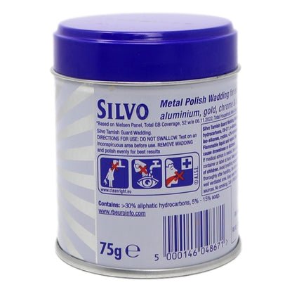 Silvo 75g Wadding Polish
