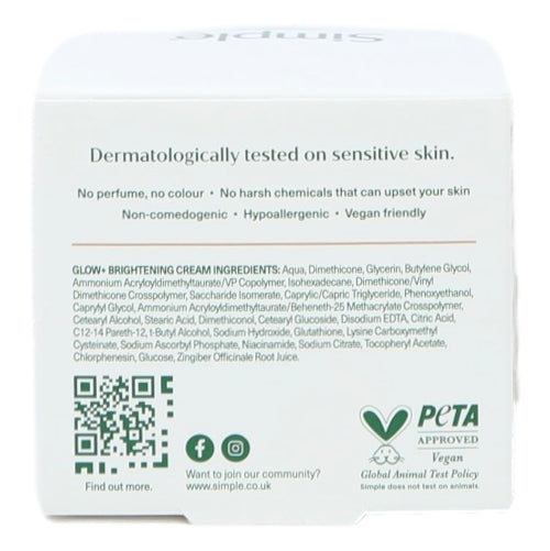 Simple Face Gel Cream 50ml Brightening