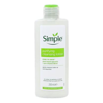 Simple Lotion 200ml Purifying Cleansing