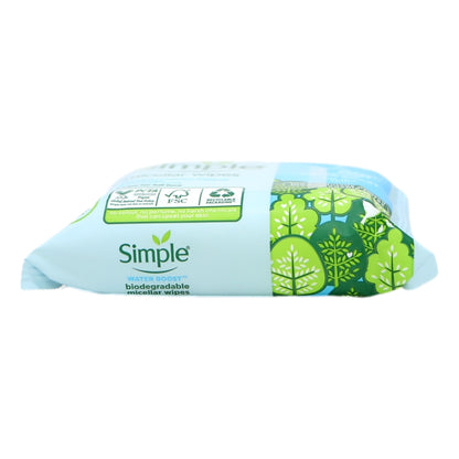 Simple Micellar Bio Wipes 20s Water Boost