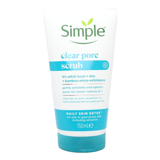 Simple Facial Scrub 150ml Clear Pore