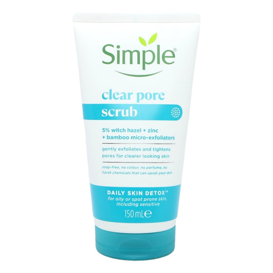 Simple Facial Scrub 150ml Clear Pore