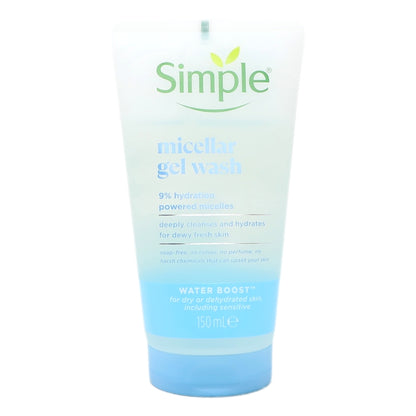 Simple Face Wash 150ml Micellar Water Boost