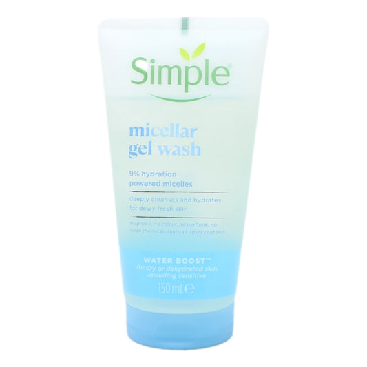 Simple Face Wash 150ml Micellar Water Boost