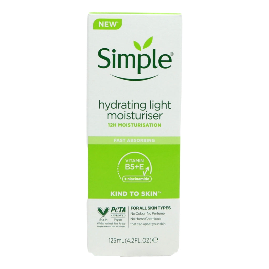 Simple Hydrating Light Moisturiser - Export