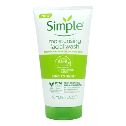 Simple Export Moisturising Foaming Face Wash