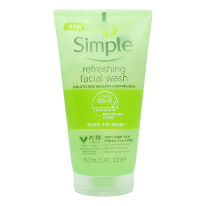 Simple Export Refresh Facial Wash Gel