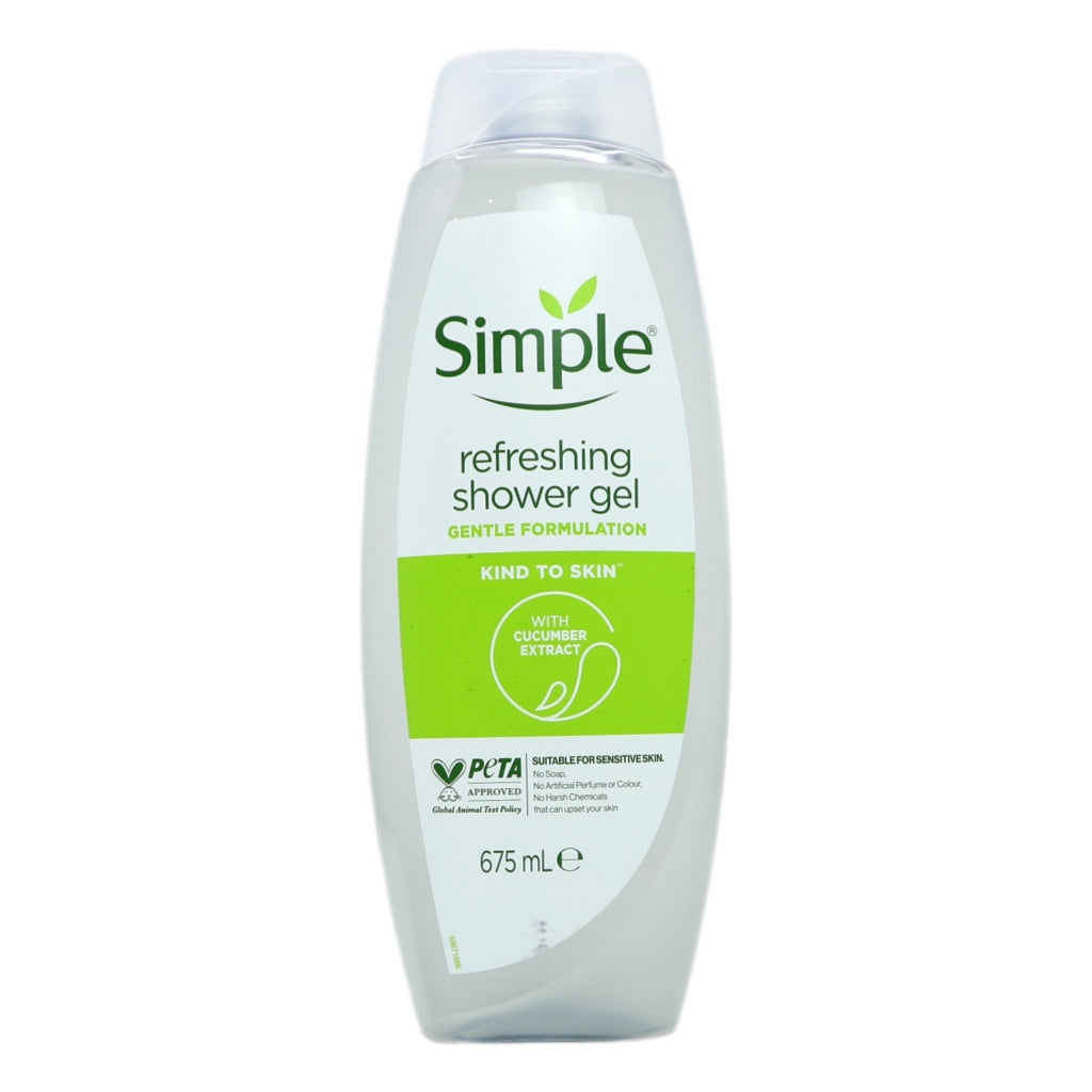 Simple Shower Gel Refreshing 675ml