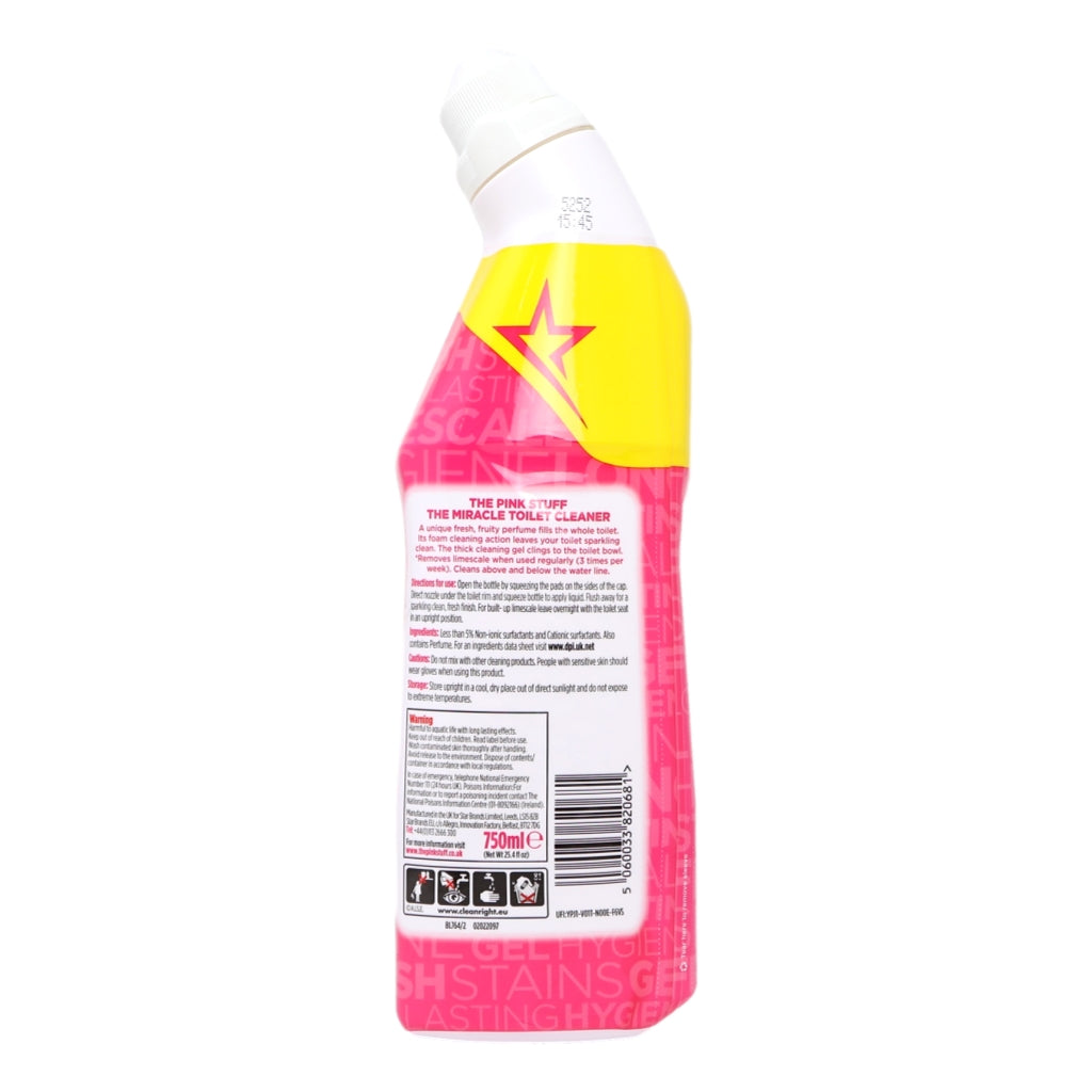Pink Stuff 750ml Toilet Gel