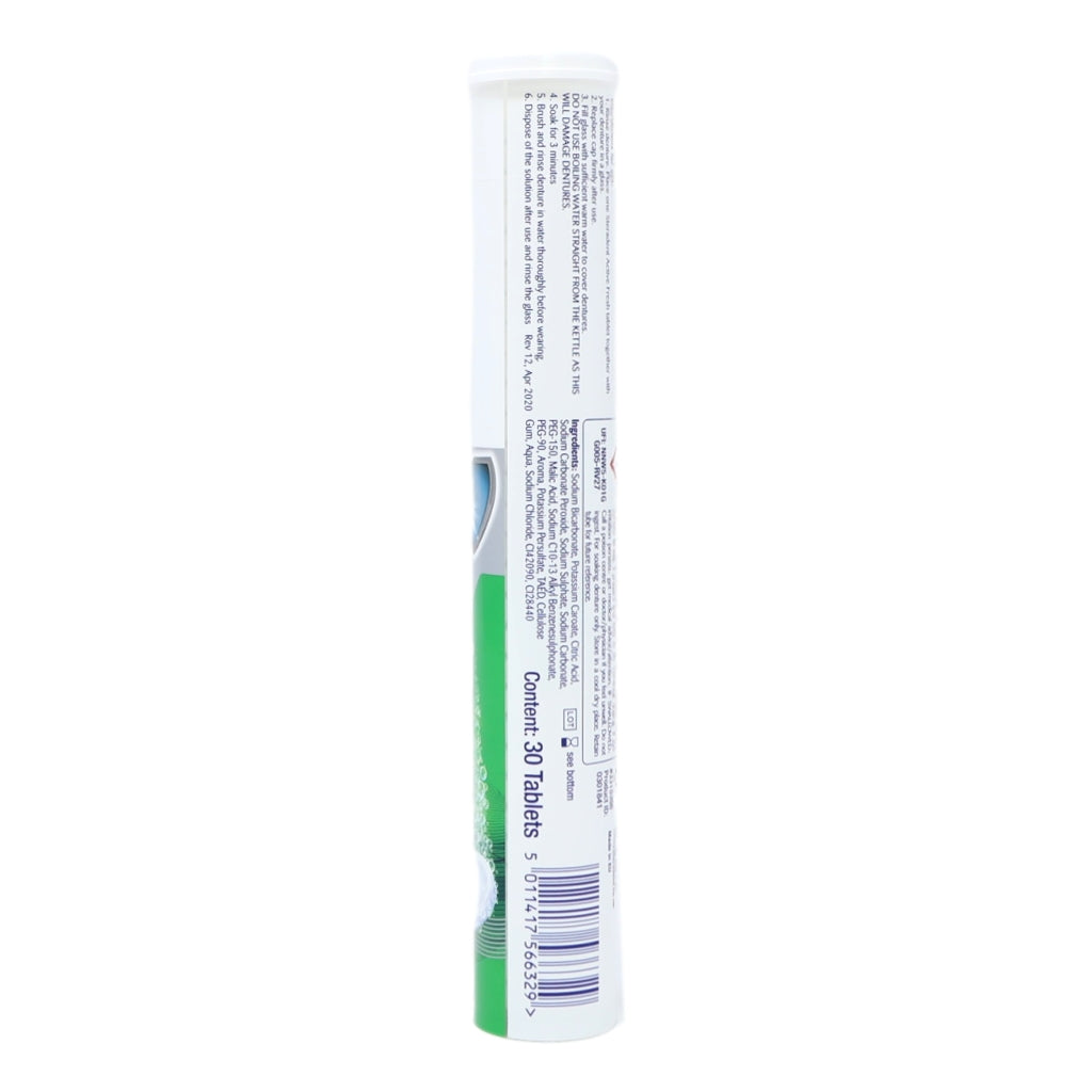 Steradent Tablets 30s Active Fresh (Green)