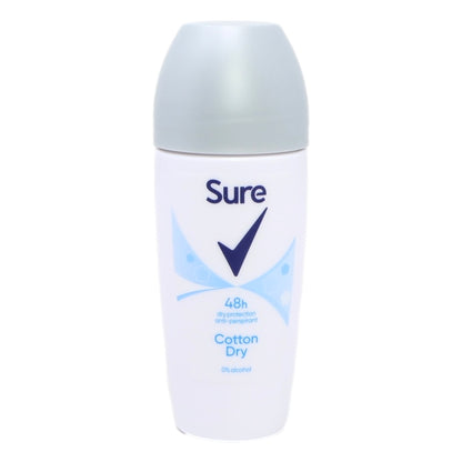 Sure Women Roll On 50ml Cotton Export