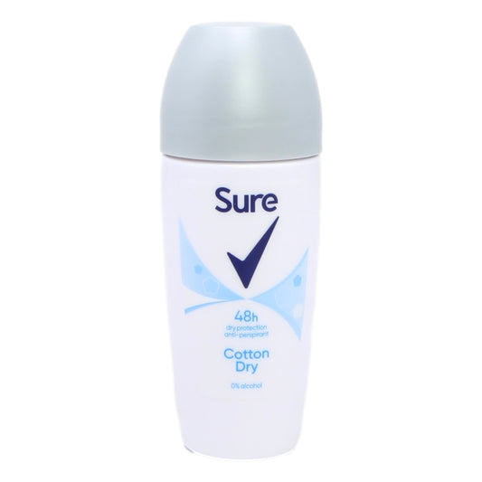 Sure Women Roll On 50ml Cotton Export