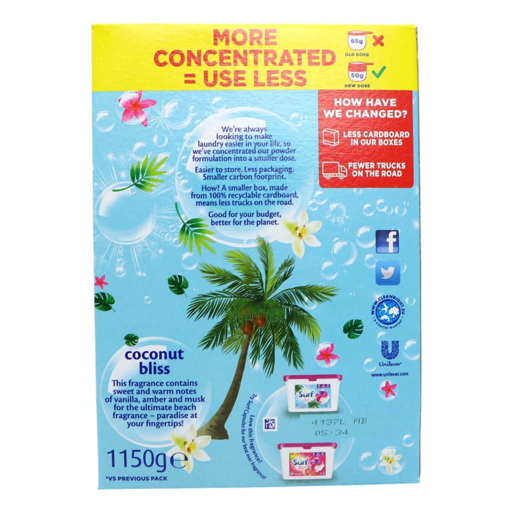 Surf Powder 23w Coconut Bliss
