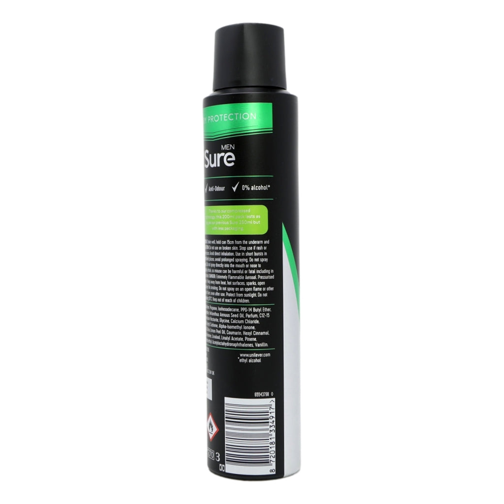 Sure Men APA 200ml Quantum Dry Export