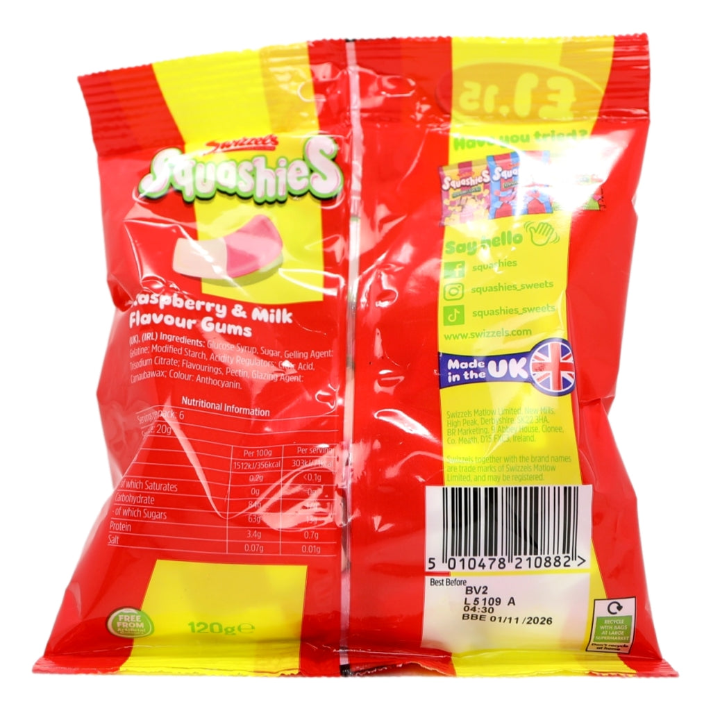 Swizzels Squashies 120g Original PMP £1.15