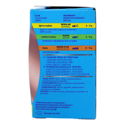 Tampax Compax Pearl 16s Regular