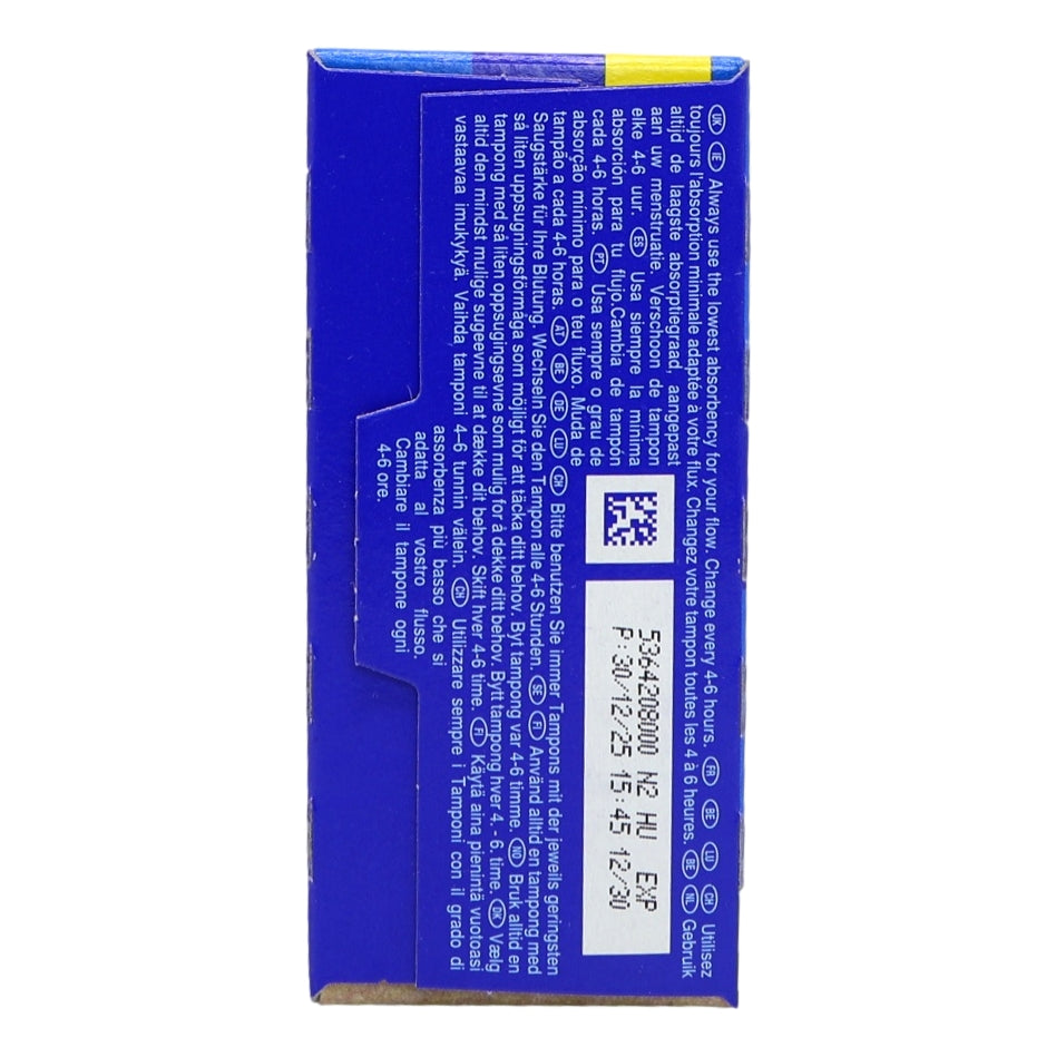 Tampax Blue 20s Regular