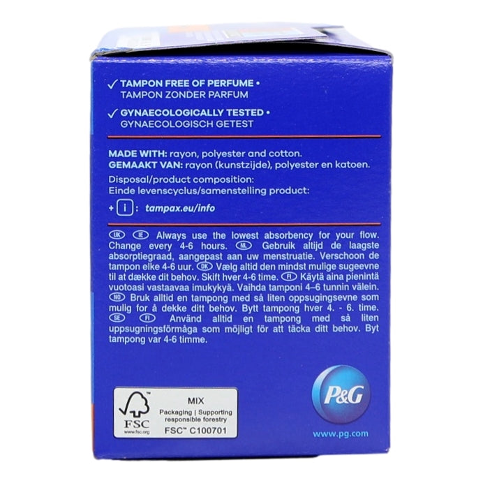 Tampax Compak 18s Super Plus