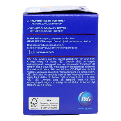 Tampax Compak 18s Super Plus