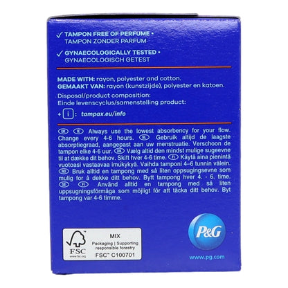 Tampax Compak 18s Super Plus