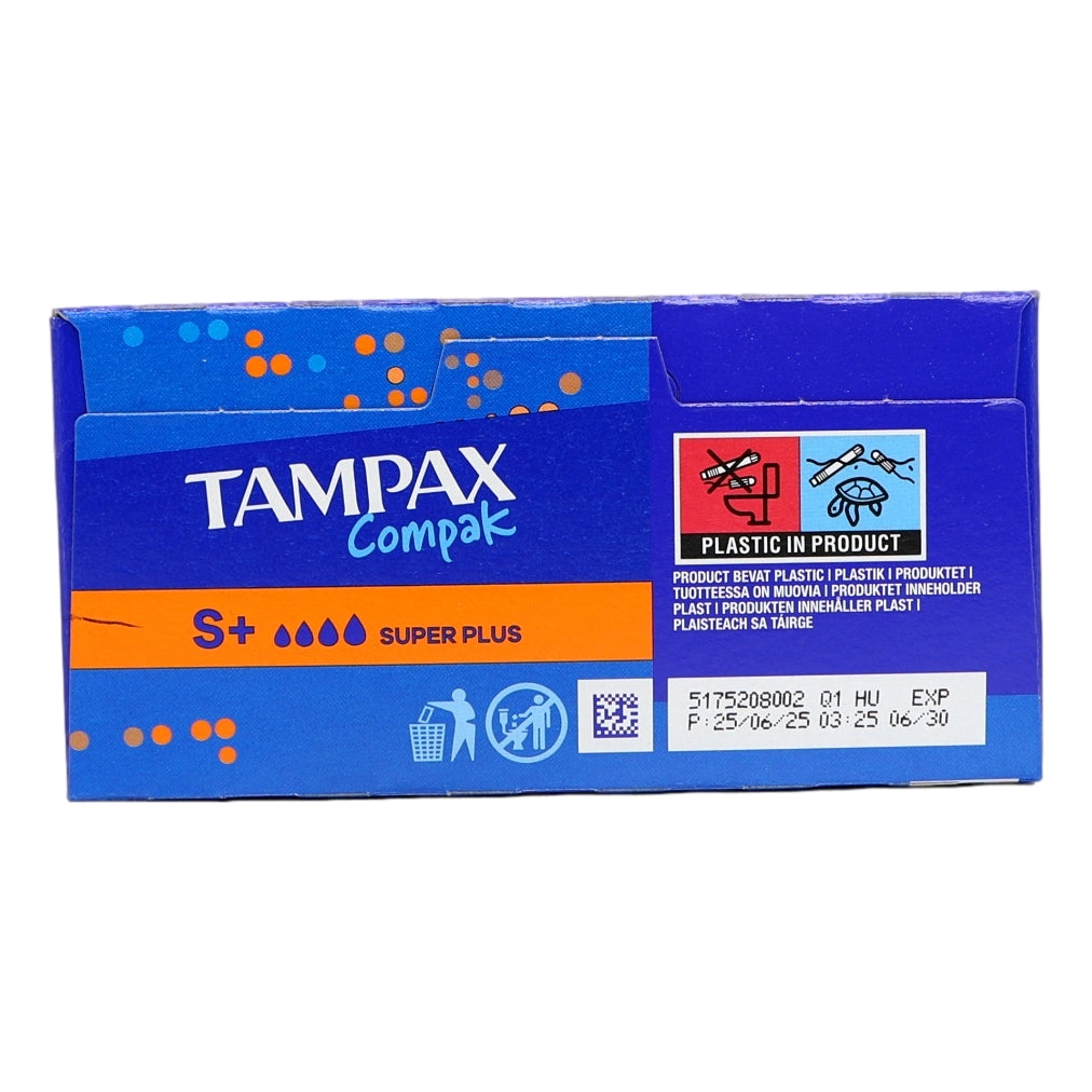 Tampax Compak 18s Super Plus