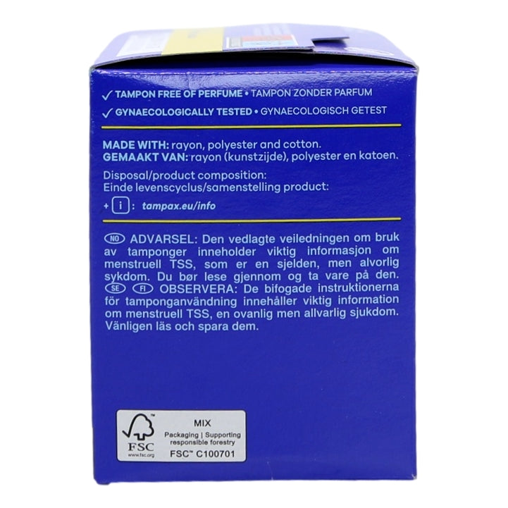 Tampax Compak 18s Regular
